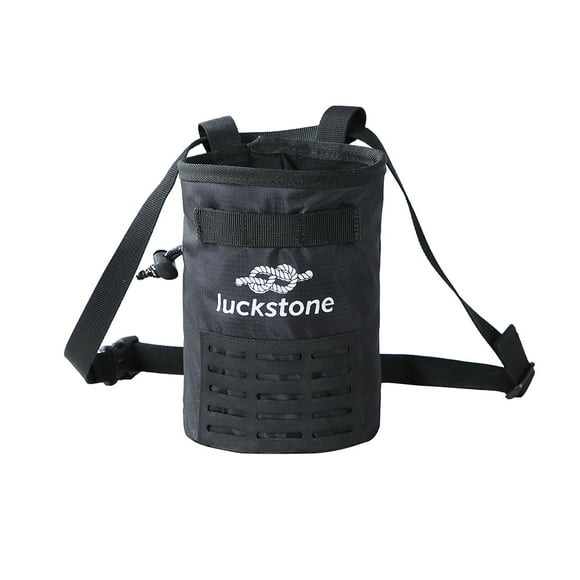 Red Bouldering /& Gymnastics Workout Accessories Weightlifting Quick-Clip Belt SM SunniMix Chalk Bag for Rock Climbing